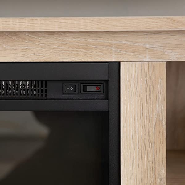 Walker Edison Wren Classic 4 Cubby TV Stand for TVs up to 65 Inches, 58 Inch, Black Black 58 InchTV Stand