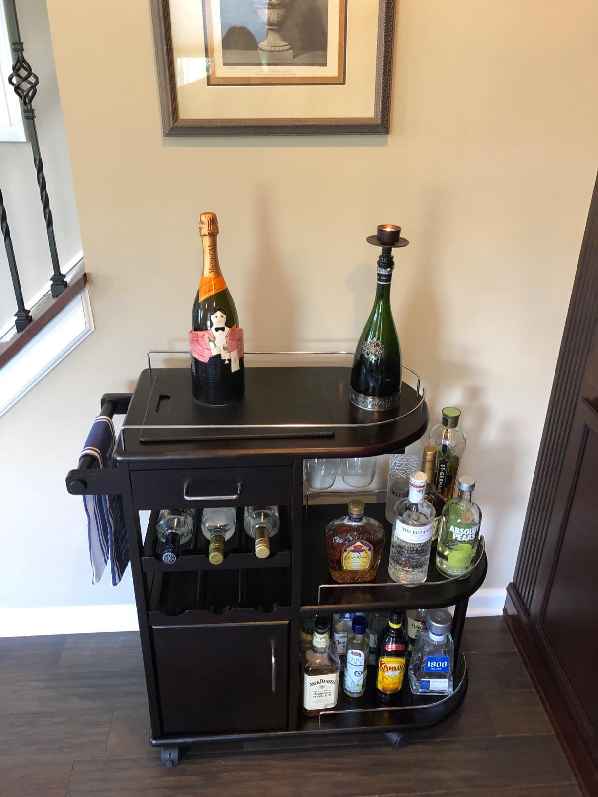 【Furniture】Winsome Trading, Inc. Jimmy Cart, Espreso