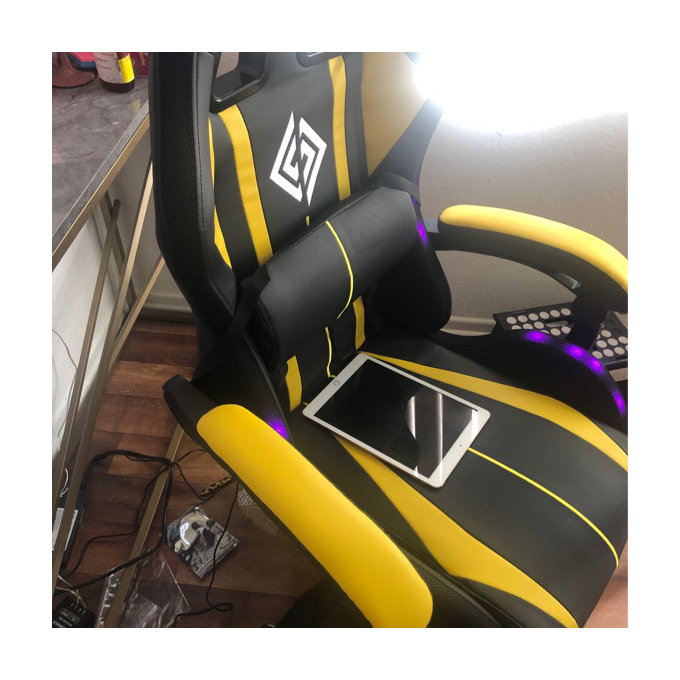 【Furniture】RGB PC & Racing Game Chair With Massage And Bluetooth