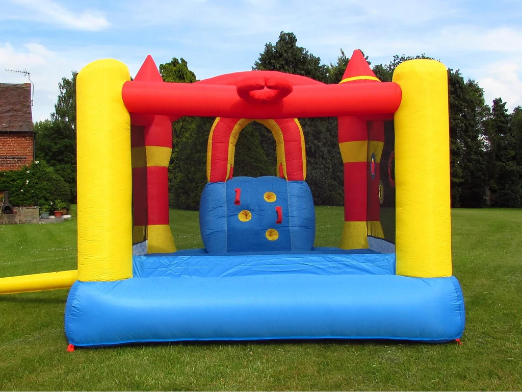 BEBOP ULTIMATE COMBO KIDS BOUNCY CASTLE AND SLIDE.