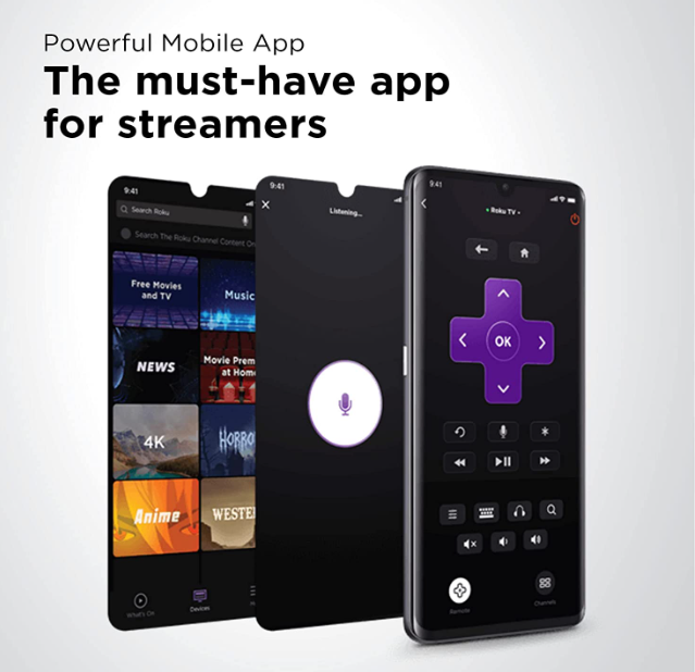 TCL 50 Class 4-Series 4K UHD HDR Roku Smart TV