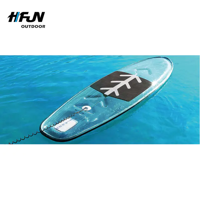【Sports&Outdoors】3m Crystal Transparent Clear Sup Paddle Board Stand up Surfboard