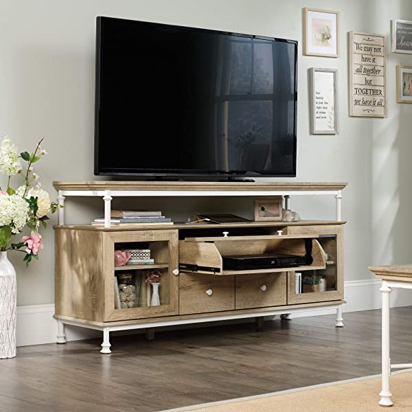 Sauder Canal Street Entertainment Credenza, For TV's up to 60