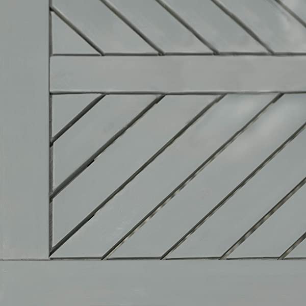 Walker Edison 5 Person Outdoor Wood Chevron Patio Furniture Dining Set Table Chairs Bench All Weather Backyard Conversation Garden Poolside Balcony, 4 Piece, Brown Brown 4 Piece Dining Set