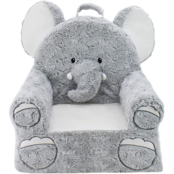 Soft Landing Fox Sweet Seats | Premium Character Chair with Carrying Handle & Side Pockets – Orange