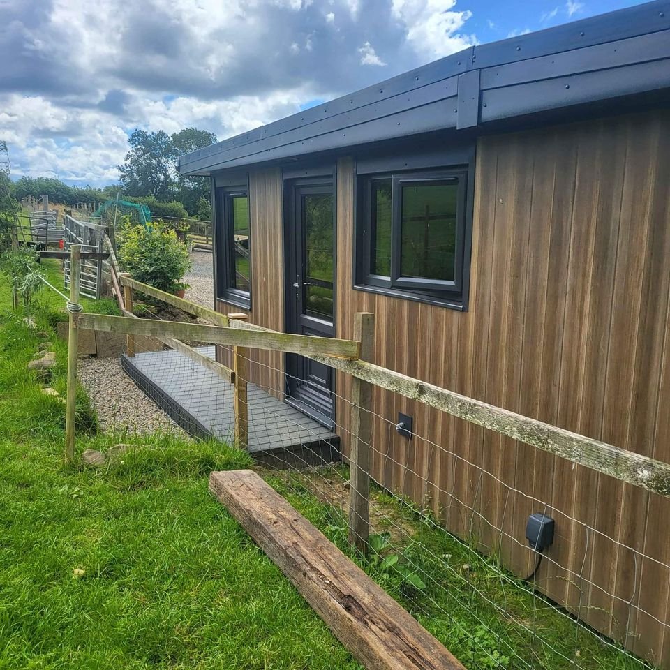 Plastic clad garden room Garden office Garden gym Garden bar