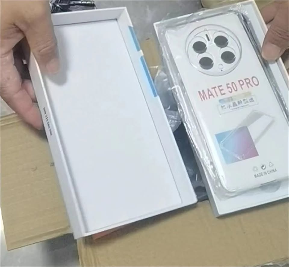 HUAWEI Mate 50 Pro 5G -28GB-256GB + 8GB RAM EMUI SIM-Free Unlocked Smart Phone (Silver Black)